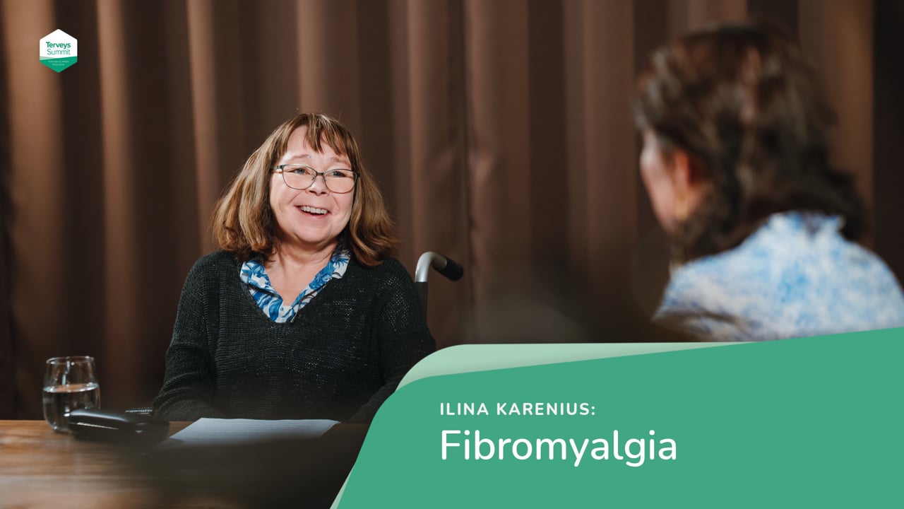 Fibromyalgia – Ilina Karenius – Fibromyalgiayhdistyksen puheenjohtaja