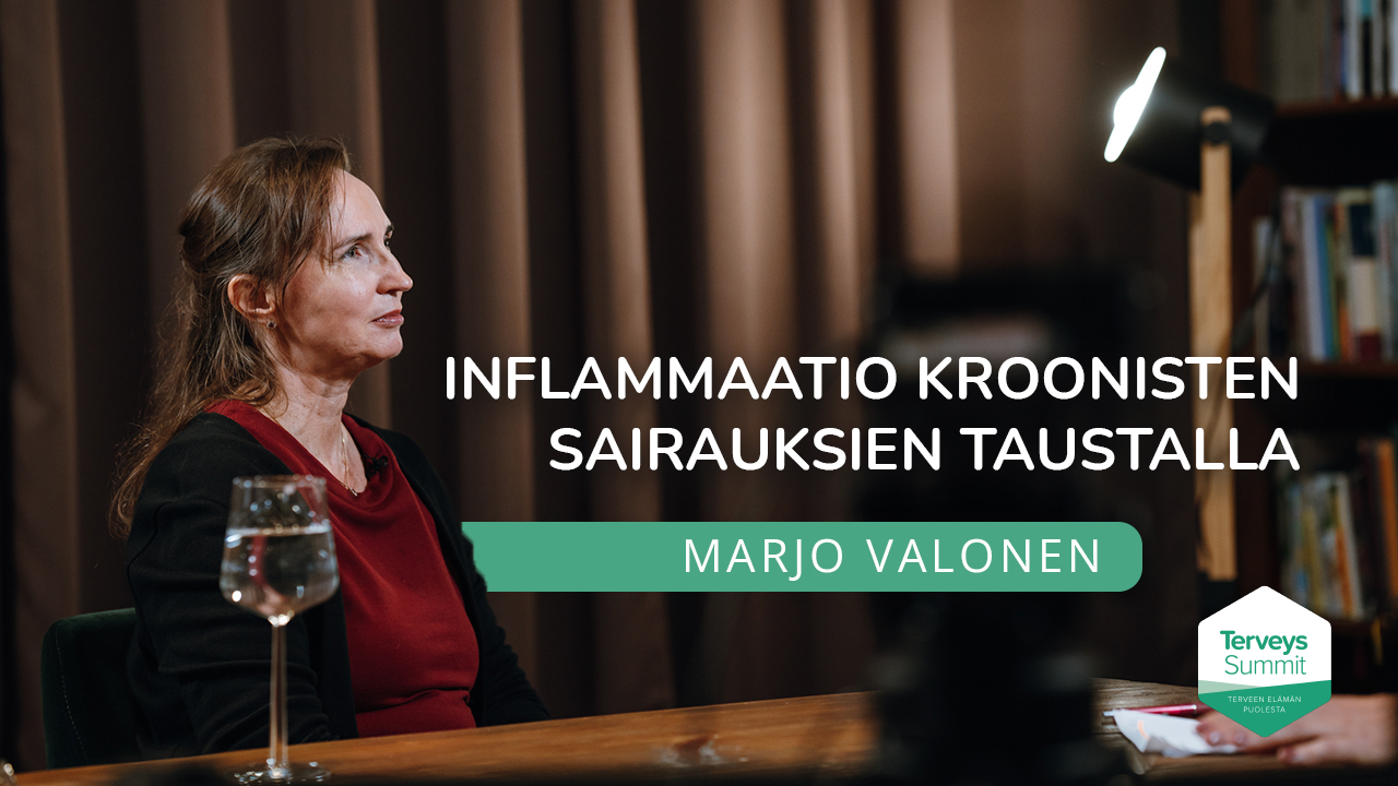 Inflammaatio kroonisten sairauksien taustalla - Marjo Valonen