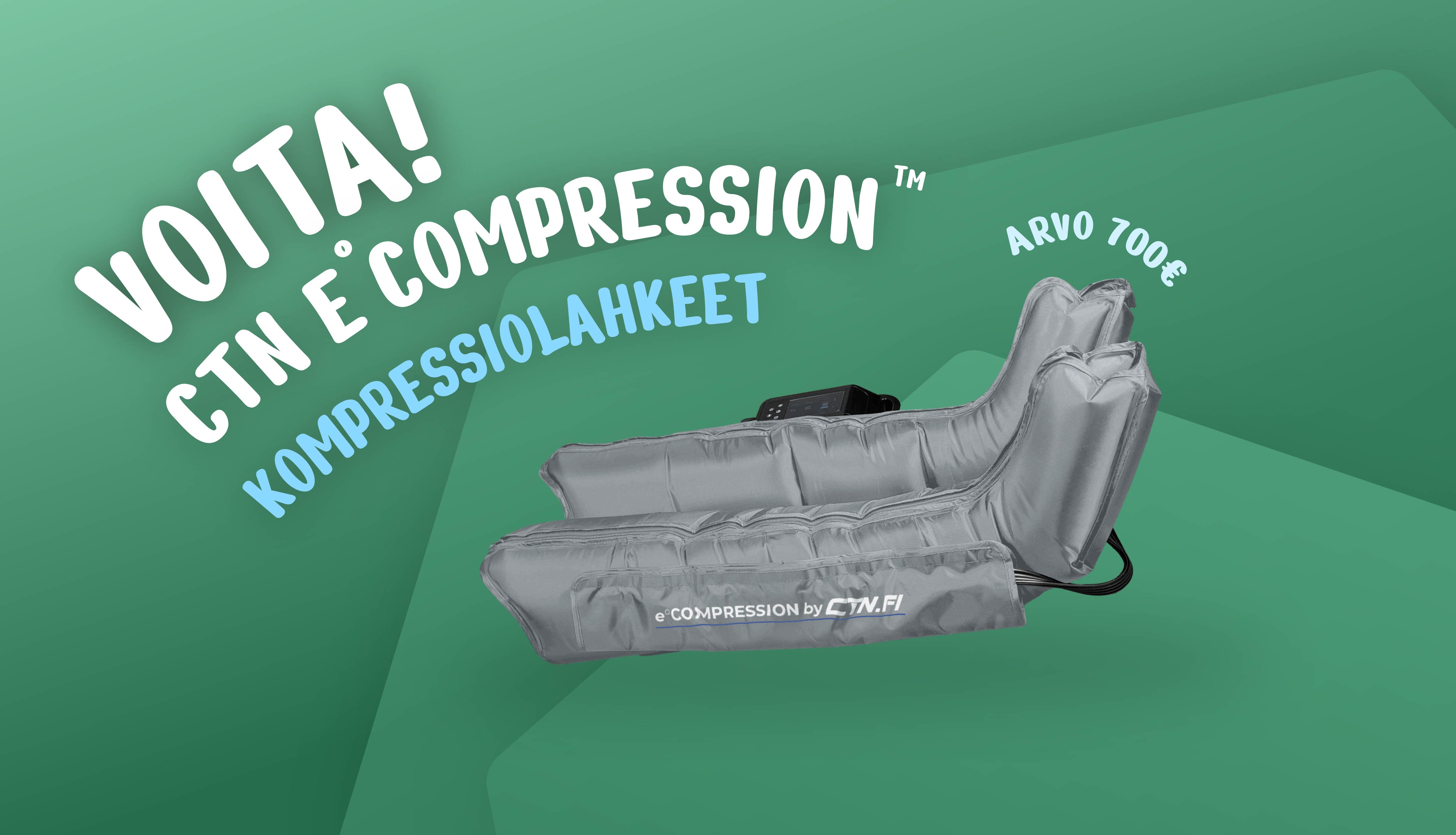 Voita CTN e°COMPRESSION™ -kompressiolahkeet! (Arvo 700 €) - TerveysSummit